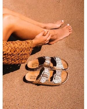 Toni Pons Bio Buckled Sandal - Orange