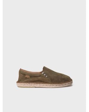 Toni Pons Split Leather Espadrilles For - Green