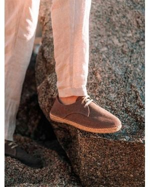 Toni Pons Espadrille With Laces - Brown