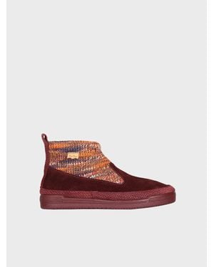Toni Pons Leather Boot - Red