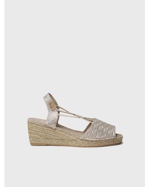 Toni Pons Wedge Espadrille - White