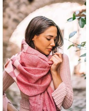 Toni Pons Cashmere-Effect Scarf - Pink