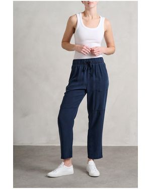 Bella Dahl Utility Tie Waist Trouser - Blue