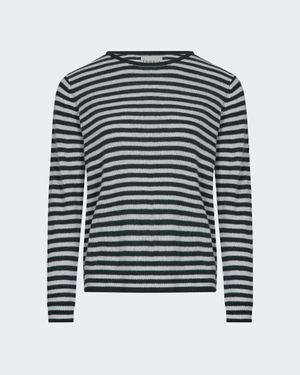 Jumper 1234 Little Stripe Crew - Blue
