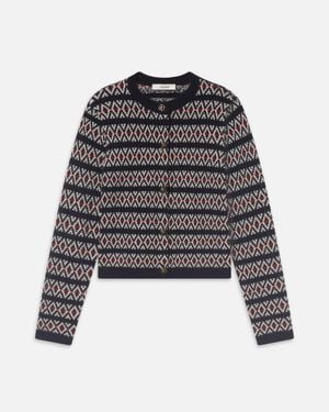 FRAME The Cashmere Cardigan - Black