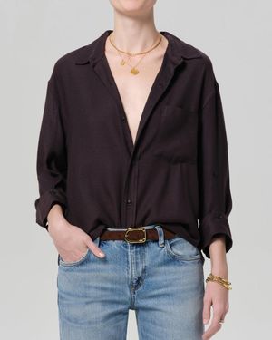 Citizens of Humanity Kayla Shirt - Black