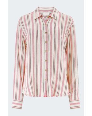 Xirena Trilogy Bowie Shirt - Pink