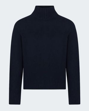 Allude Mockneck Jumper - Blue