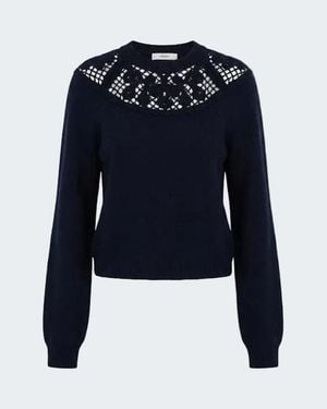 FRAME The Gathered Jumper - Blue