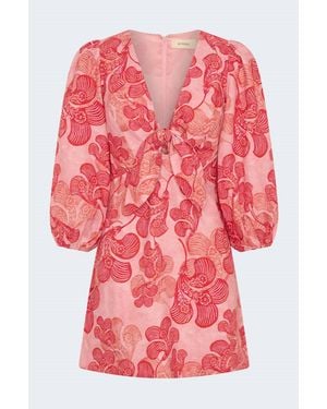 Kivari Mini Dress - Red