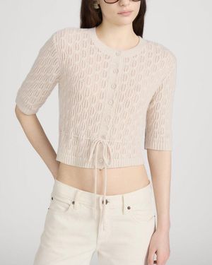 FRAME Clover Cardigan - Natural