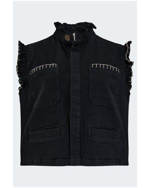 seventy + mochi Pablo Waistcoat - Black