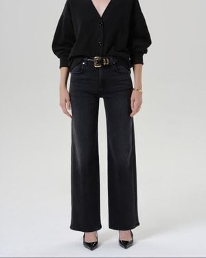 Citizens of Humanity Annina High Rise Wide Leg - Black