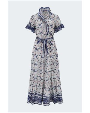 MILLE Victoria Dress - Blue