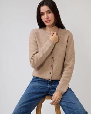 Jumper 1234 Stretch Cashmere Cardigan - Blue