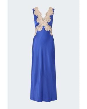 RIXO London Lysandra Dress - Blue