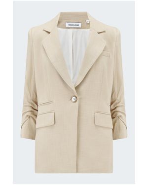 Veronica Beard Battista Dickey Jacket - Natural