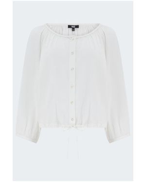 PAIGE Kinzie Top - White
