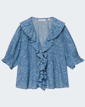 Doen Henri Top - Blue