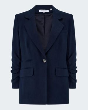 Veronica Beard Battista Dickey Jacket - Blue