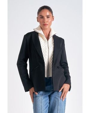 Elan Blazer Jumper Combo - Blue