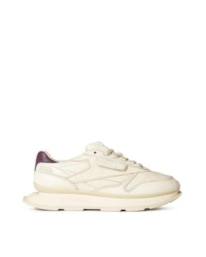 Reebok Classic Leather Ltd Garment Off Trainers - Natural