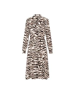 Levete Room Zebra Dress - Multicolour