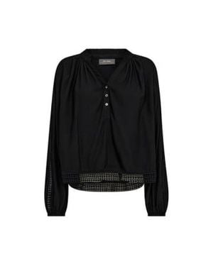 Mos Mosh Macha Lace Blouse - Black