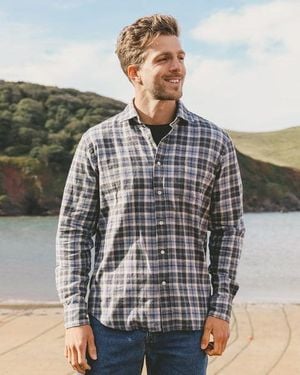 Hartford Luc Flannel Check Shirt - Metallic