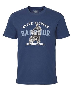 Barbour Speedway T-Shirt Washed - Blue