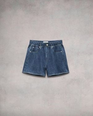 Rag & Bone Miramar Walking Shorts - Blue