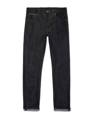 Nudie Jeans Lean Dean Dry Apex Selvage - Black