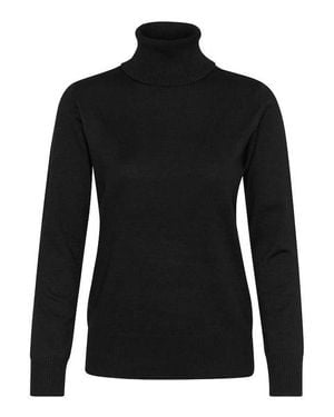 Saint Tropez Milasz Rollneck Pullover - Black