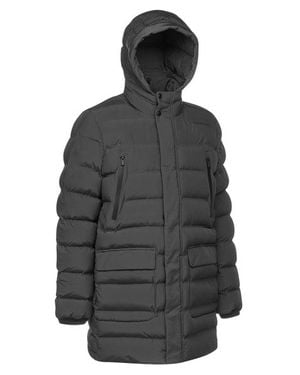 Geox Spherica Parka Longline Coat - Black