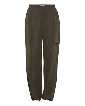 Ichi Dark Kecia Trousers - Green