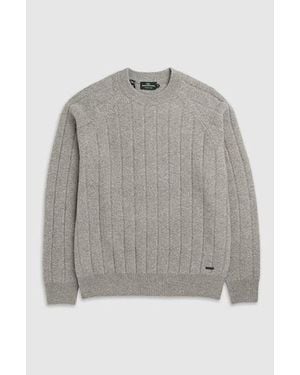 Rodd & Gunn Arrow River Knit Crew Neck Jumper - Grey