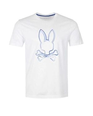 Psycho Bunny Vincent Graphic Tee - White