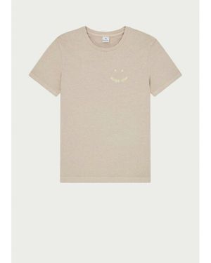 Paul Smith Ps Happy T-Shirt Col: 21 Powder - White