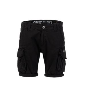 Alpha Industries Crew Cargo Short - Black