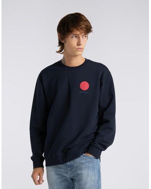 Edwin Japanese Sun Sweatshirt - Blue