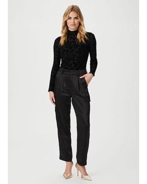 PAIGE Malika Cargo Pant - Black