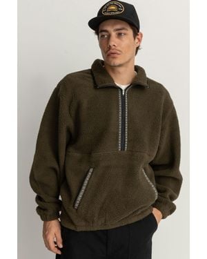 Rhythm Pull Sherpa Vert - Brown