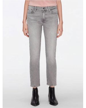 7 For All Mankind Roxanne Ankle Lux Vintage Moonlit Jeans - Grey