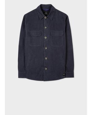 Paul Smith Utility Style Pockets Over Shirt , Col - Blue