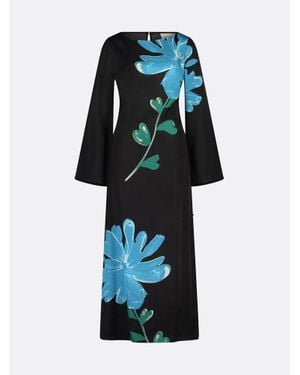 FABIENNE CHAPOT Shika Dress Mega Dahlia - Blue