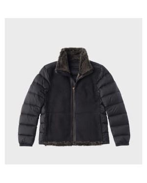 C.P. Company Shearling Liner Soot Black - Blue