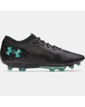 Under Armour Magnetico Elite 5 Fg Mansory Fußballschuhe, Castlerock Schwarz Tropical Tide