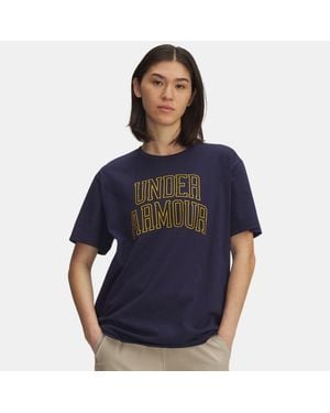 Under Armour Varsity Oversized T-Shirt - Blue