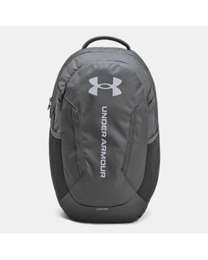 Under Armour Hustle 6.0 Backpack Castlerock Steel - Grey