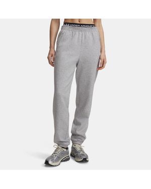 Under Armour Pantalón Unstoppable Fleece Gym Para Mujer Mod Light Heather Mod - Gris